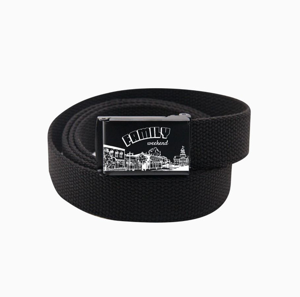 Personalized Custom Made Web Belt & Buckle Free Engraving