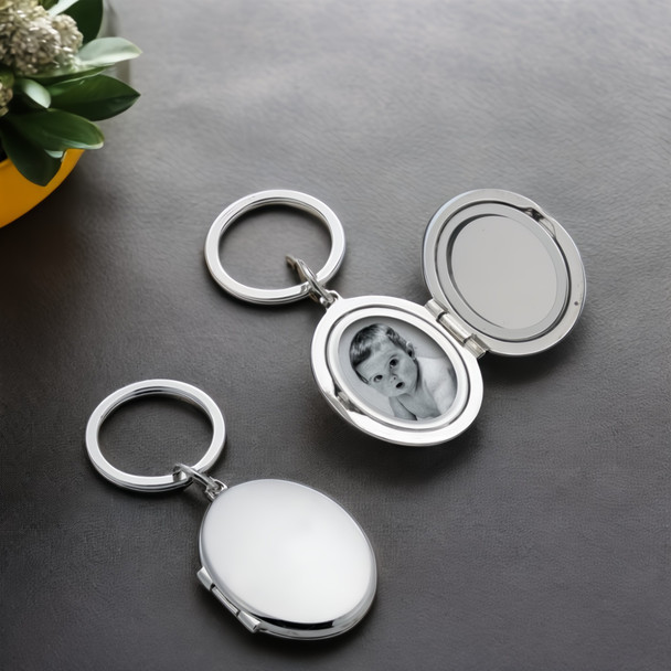 Custom Locket Keychain