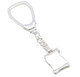 Personalized Engraved Silver Keychain - .925 Sterling Silver