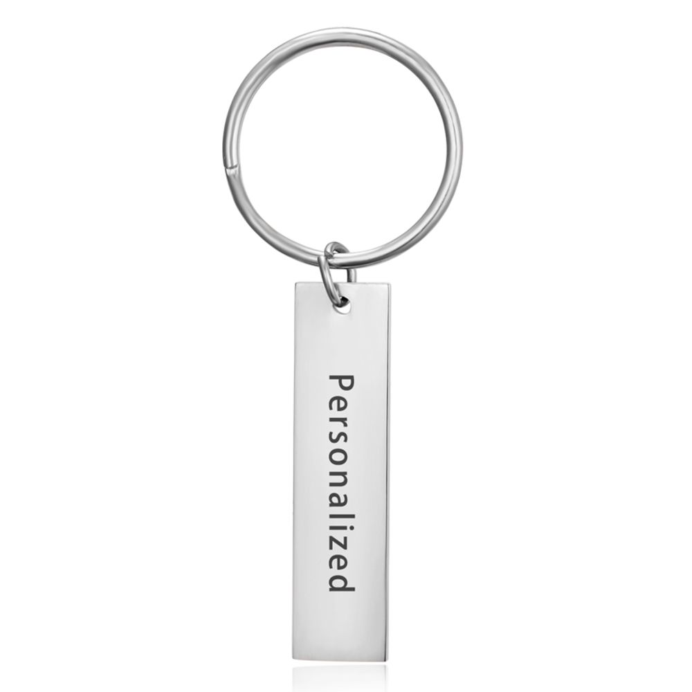 Personalized Quality Stainless Steel Custom Keychain Forevergifts Com