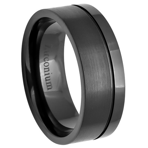 Zirconium Pipe Ring Personalized Gift Item With Free Engraving