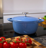 Casseruola Ghisa 23cm, Blu