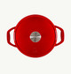 Duo Ghisa 23cm, Rosso