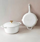 Duo Ghisa 26cm, Bianco