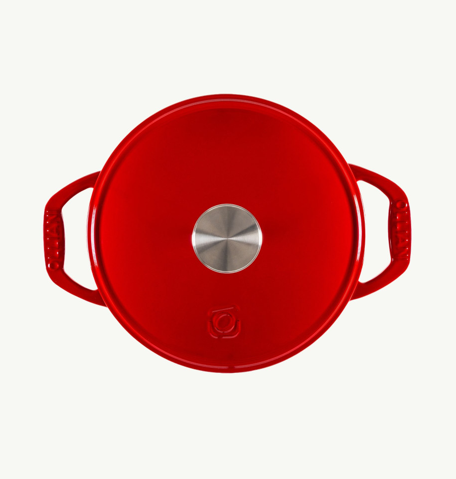 Duo Ghisa 23cm, Rosso