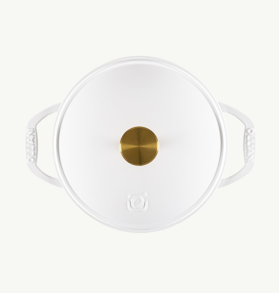 Duo Ghisa 26cm, Bianco