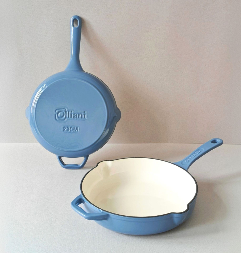 Set Completo in Ghisa, Blu
