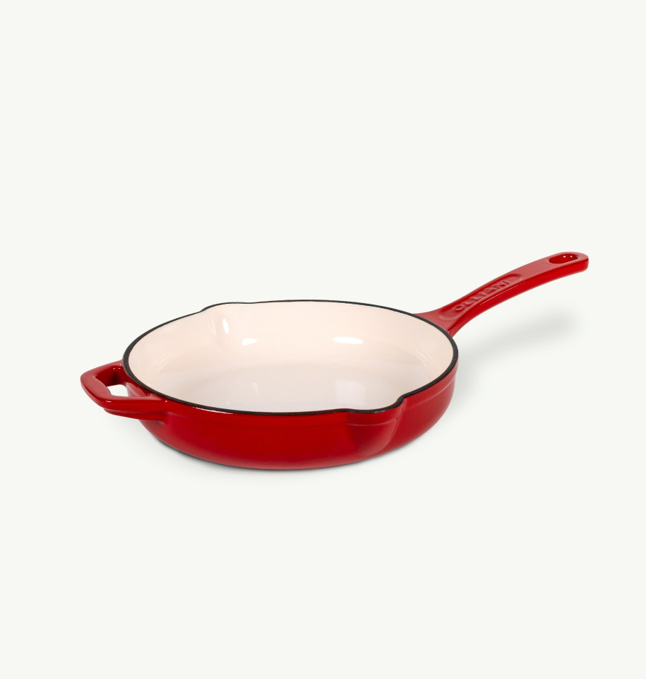 Padella Ghisa 23cm, Rosso