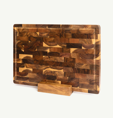 Tagliere Tondo In Legno Di Acacia &Oslash; 30 Cm - Per Formaggi E Salumi