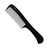 Janeke Black Handle Comb