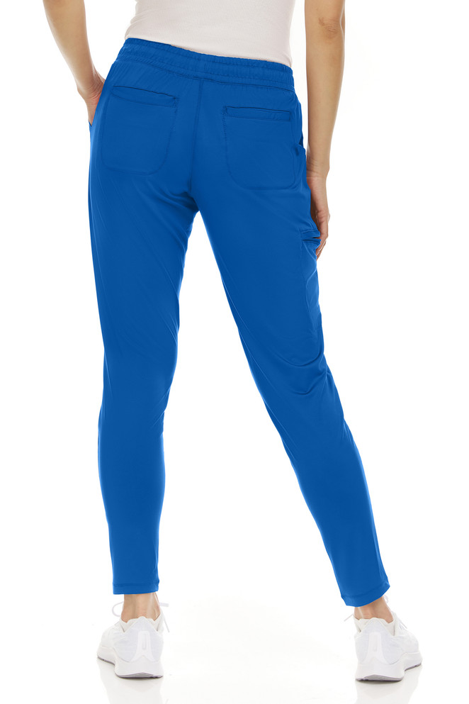 Action Mid Rise, Tapered Leg 5 Pocket Nylon Spandex Active Inspired Scrub Pant