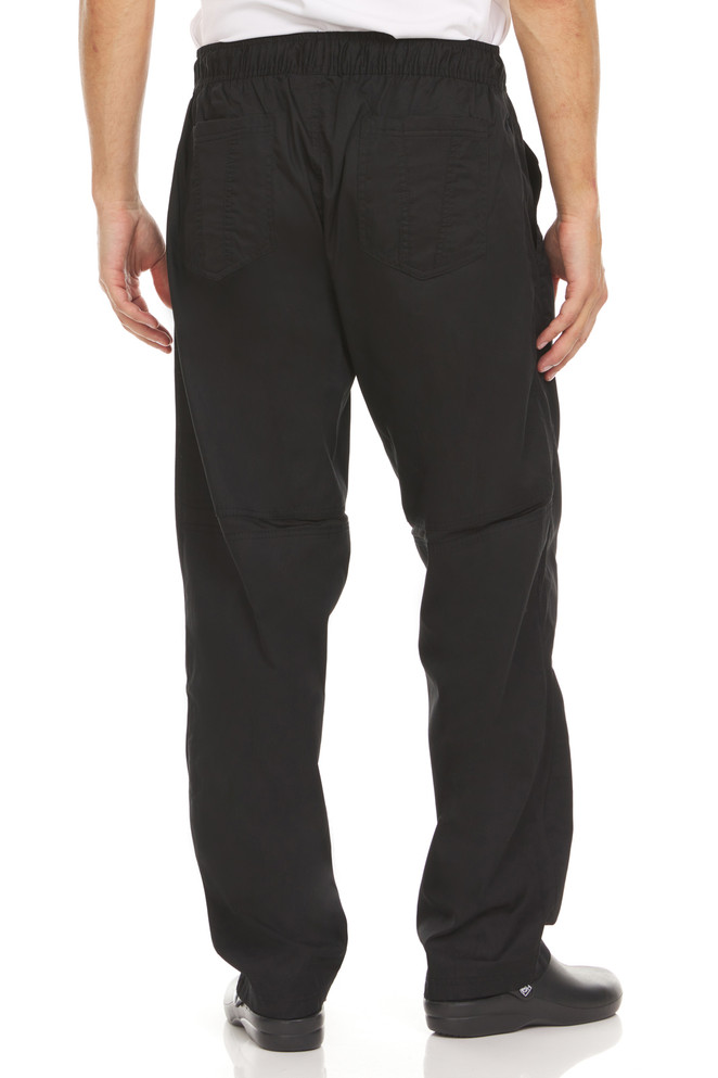 Hey Chef Unisex Ludwig Pants - 4 Pocket Chef Pants with Mesh Vents. Available in Regular and Short Length