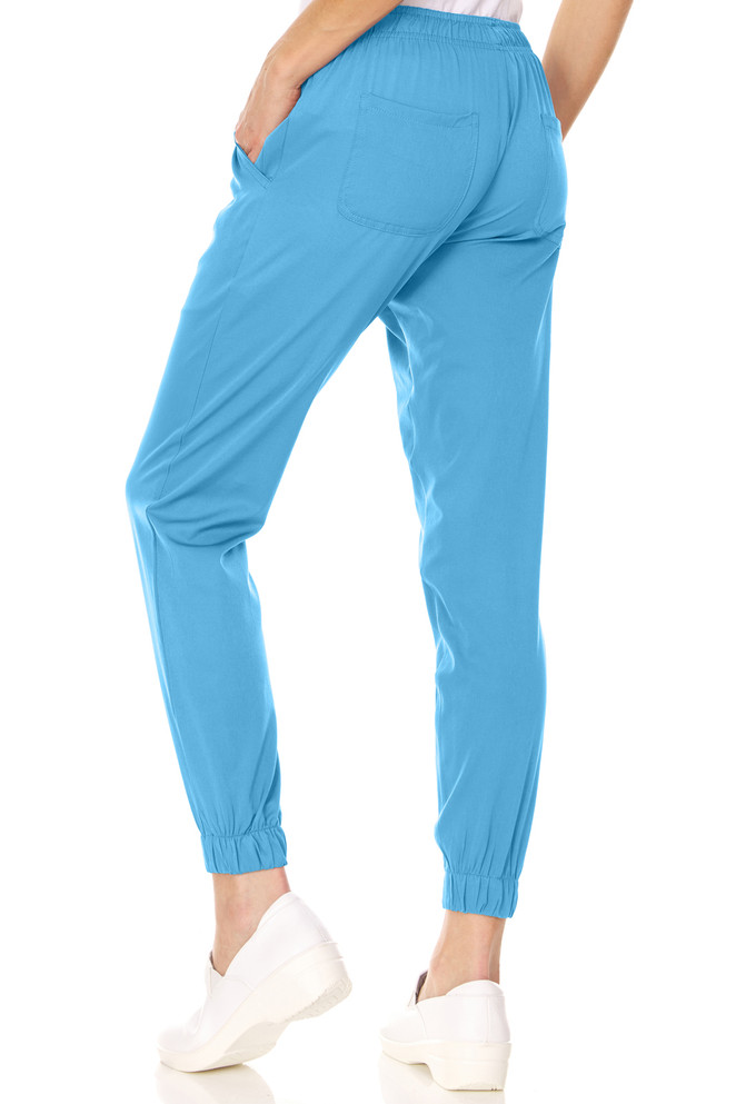 Mini Marilyn Scrub Joggers 4-Way Stretch Elastic Waistband Four Pocket Jogger Pants