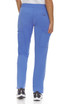 Action Mid Rise,Straight Leg 6 Pocket Nylon Spandex Active Inspired Scrub Pant