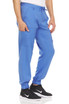 MediChic Jogger Scrub Pants for Men, 6 Pockets, Additional 4 in The Pouch Pocket, Elastic Ankle