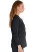 Marilyn Monroe Women's Stretch Round Neck Warm Up Jacket with Snap Fronts