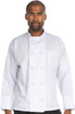 Hey Chef Unisex Muncy Top - Long Sleeve Classic 10 Button Chef Coat