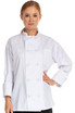 Hey Chef Unisex Muncy Top - Long Sleeve Classic 10 Button Chef Coat