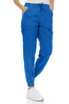 Marilyn Monroe Womens Stretch 8-Pocket Mid Rise Scrub Joggers