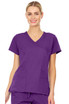 Mini Marilyn Stretch Mock Neck Four Pocket Scrub Top With 4-Way Stretch