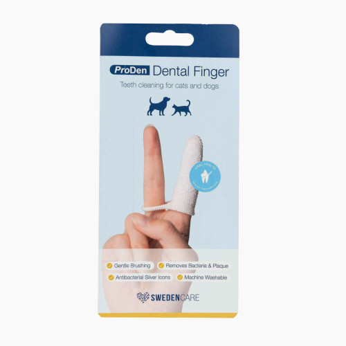 Doigtier brosse à dents chat et chien