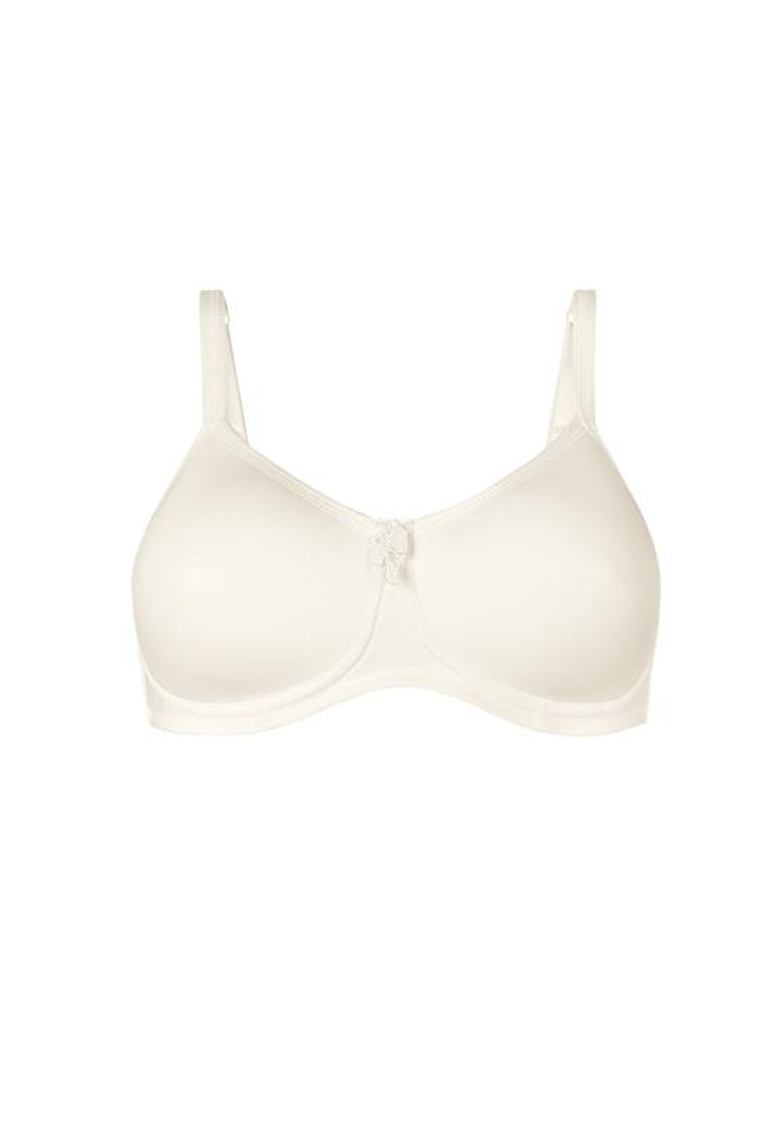 Amoena Women's Lara Seamless Molded Cup Wire-Free Bra, Nude, 36D