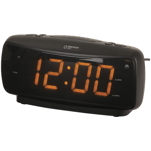 Digitech LargeDigit Alarm Clock with AM/FM Radio AR1932
