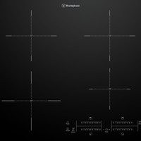 60cm 4 zone induction cooktop with BoilProtect