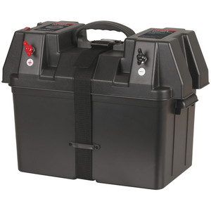 BATTERY BOX AND VOLTMETER AND USB CHARGER BATTERY BOX AND VOLTMETER AND USB CHARGER