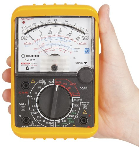 Analogue Movement Multimeter QM1020 Analogue Movement Multimeter QM1020