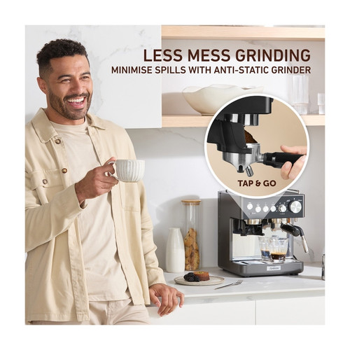 Origins Sense Coffee Machine - Grey