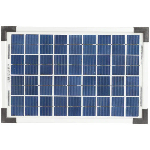 12V 10W Solar Panel with Clips
