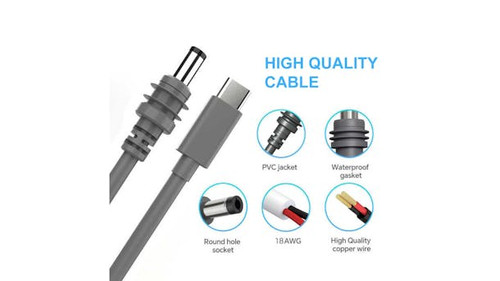 Starbeam Starlink Mini 20V DC USB-C Power Cable - 5metre