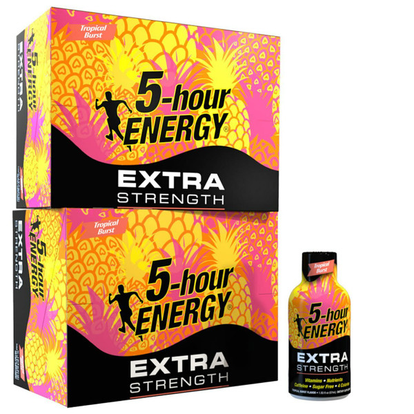 Tropical Burst  Extra Strength 5-hour ENERGY® 24-Pack
