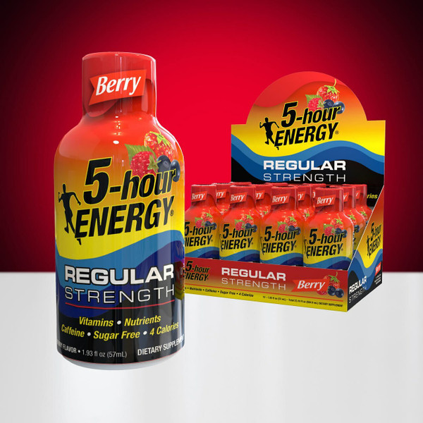 Berry Regular Strength 5-hour ENERGY® 12-Pack
