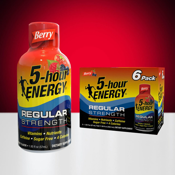 Berry Regular Strength 5-hour ENERGY® 6-Pack