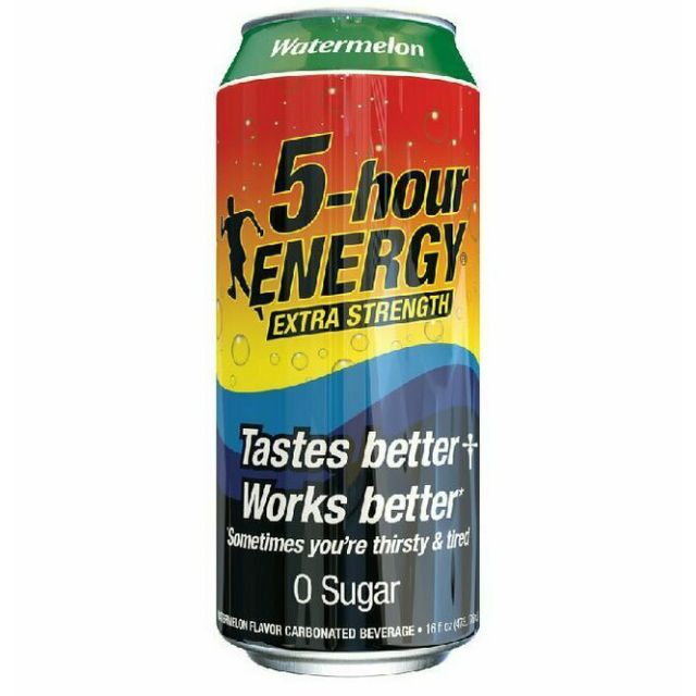 caffeine in extra strength 5 hour energy