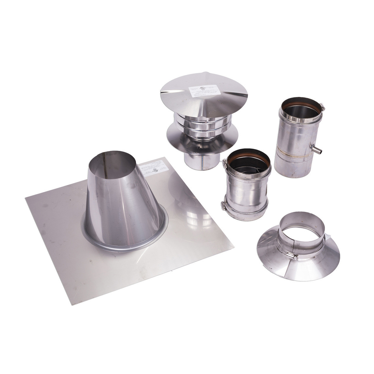 Stainless Steel Vertical Vent Kit | Installation & Ventilation
