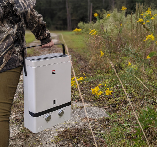 EL7 Outdoor Portable Tankless Hot Water Heater | Eccotemp