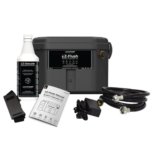 EZ-Flush Descaler with Jomar Service Valve Kit | Eccotemp