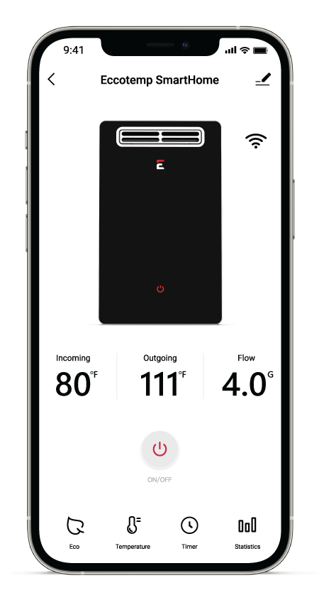 Eccotemp Smart Home App