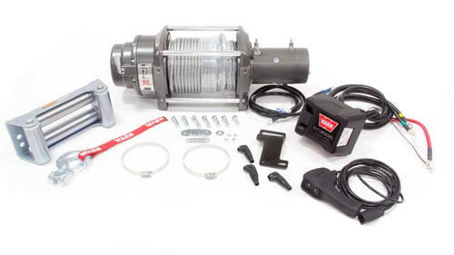 Warn M12000 Winch W/Roller & 125' Cable 17801