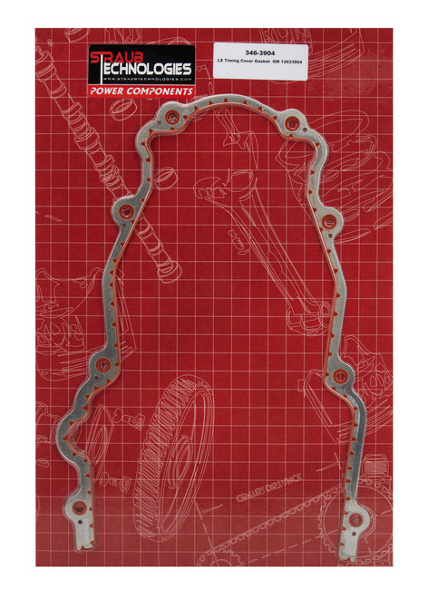 Straub Technologies Inc. Ls Timing Cover Gasket 1997-Up 346-3904