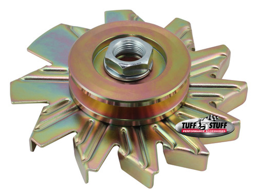 Tuff-Stuff Alternator Gold Zinc Fan And Pulley Combo 7600Ad