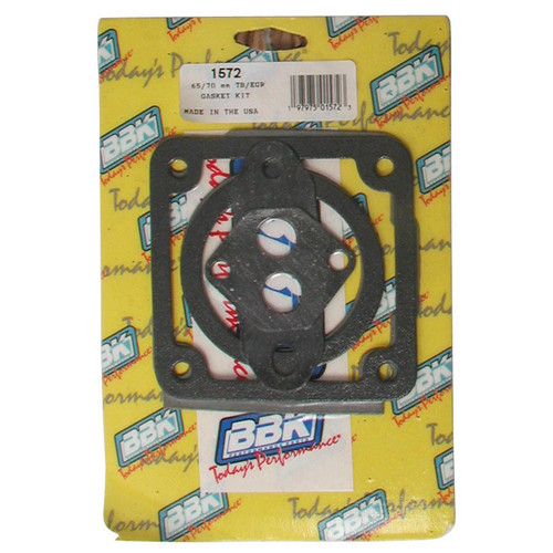 Bbk Performance Throttle Body Gasket Kit - 65/70Mm 86-93 Mustang 1572