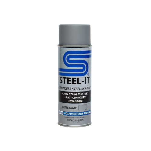 Steel-It Steel Gray Polyurethane 14Oz Can Stl1002B