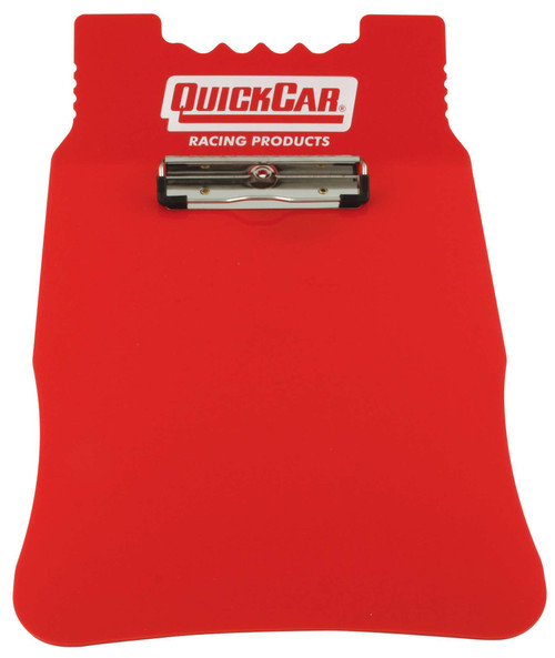 Quickcar Racing Products Acrylic Clipboard- Red 51-041