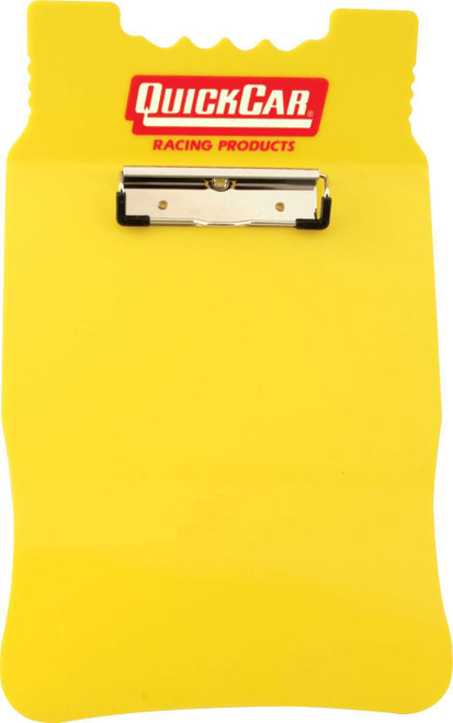 Quickcar Racing Products Acrylic Clipboard Yellow 51-044