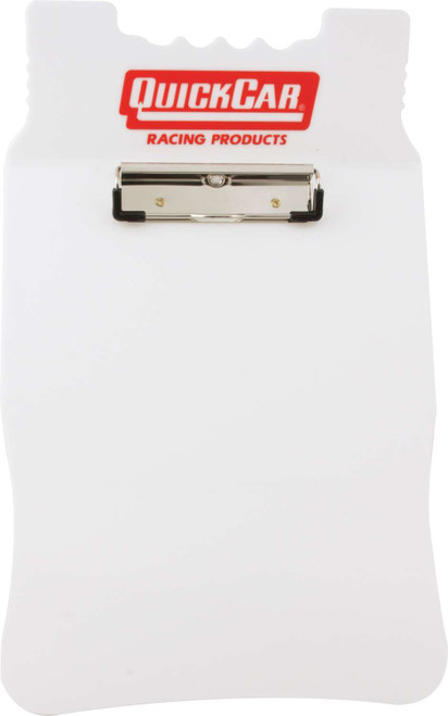 Quickcar Racing Products Acrylic Clipboard White 51-046