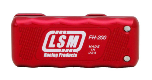 Lsm Racing Products Dual Feeler Gauge Holder - Red Fh-200R